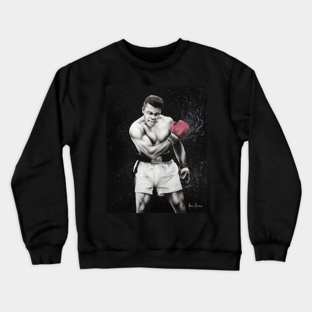 Touch of a Champion Crewneck Sweatshirt by AshvinHarrison